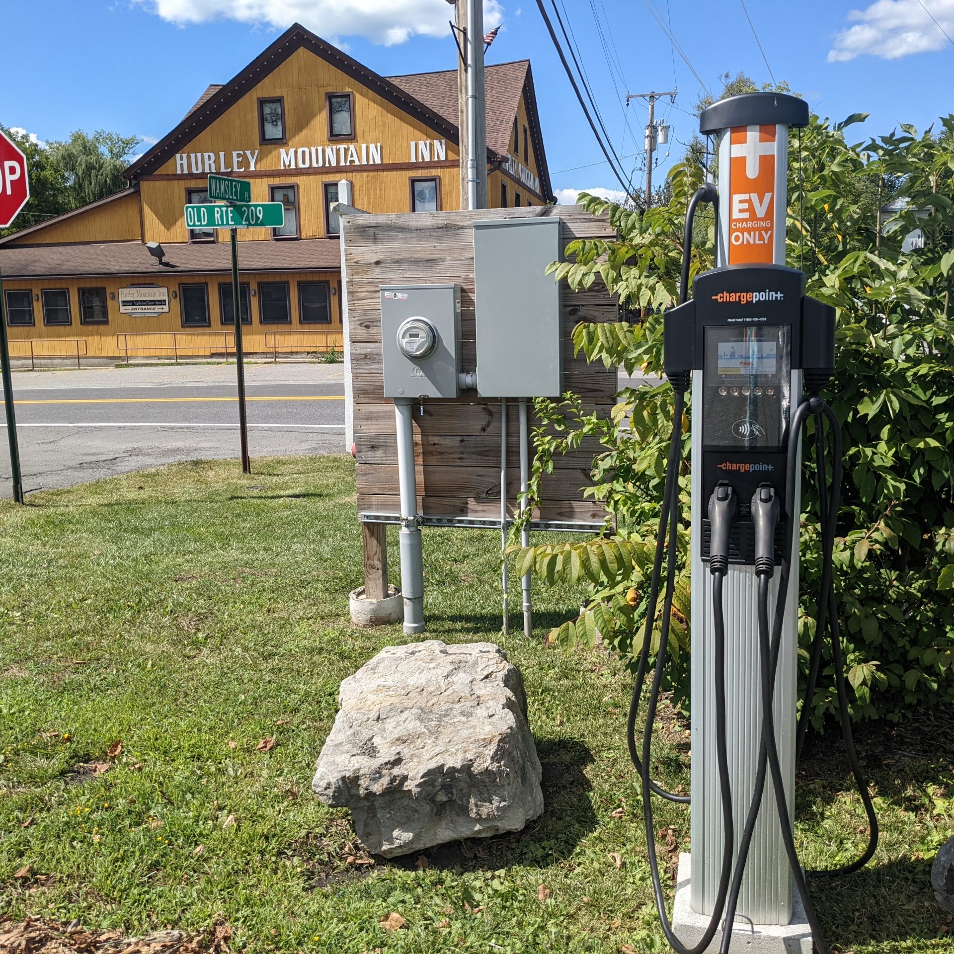 Town of Hurley is using their CEC grant to get a new Level 2 charging station at Town Hall. The project was also funded through the Central Hudson Charge Ready program and a grant from the Ulster County Solar & Electric Vehicle Infrastructure (SEVI) grant program.